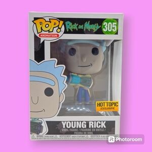 Funko POP! Rick and Morty Young Rick #305 Hot Topic Exclusive Vinyl Figure